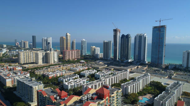 istock Aerial image of Sunny Isles Beach FL 641079020