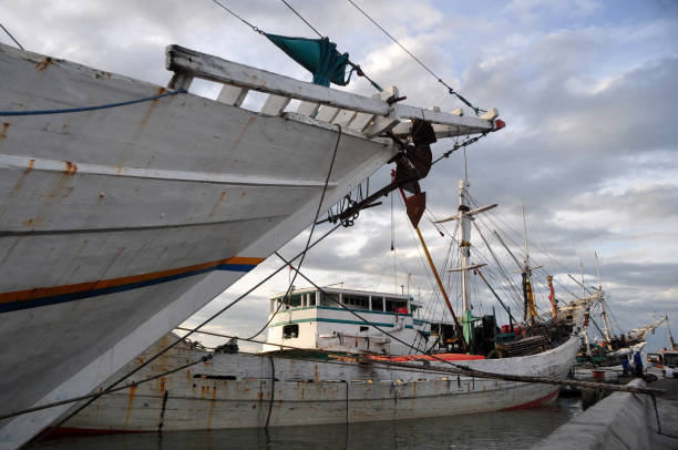 istock Phinisi ship at Sunda Kelapa Harbour in Jakarta - Indonesia 641082750