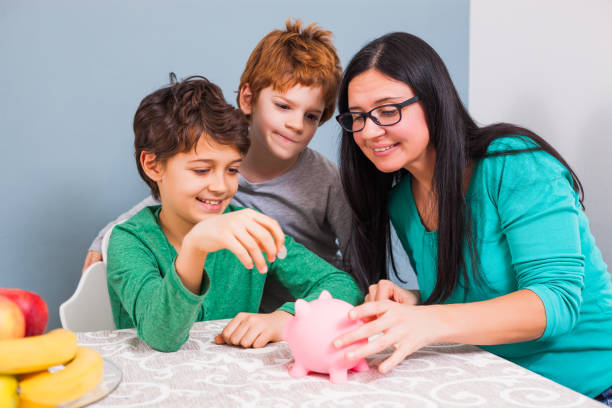 istock Family at home 641084886