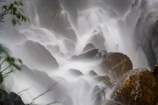 Waterfall in Huaping Nature reserve, Guilin,China