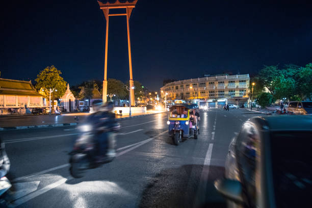 istock Bangkok traffic in front of Giant Swing 641091516
