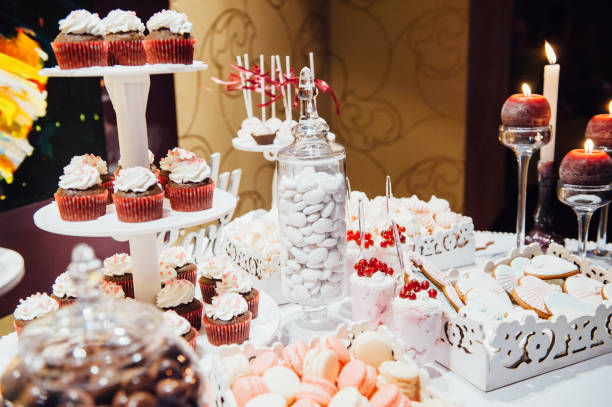istock eco-friendly cake on the festive table. 641093026