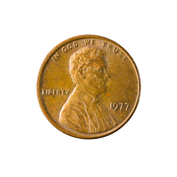 istock 1 united states cent coin (1977) reverse isolated 641112042
