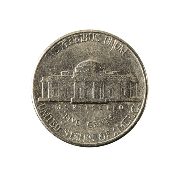 istock 5 united states cent coin (1992) obverse isolated 641112082