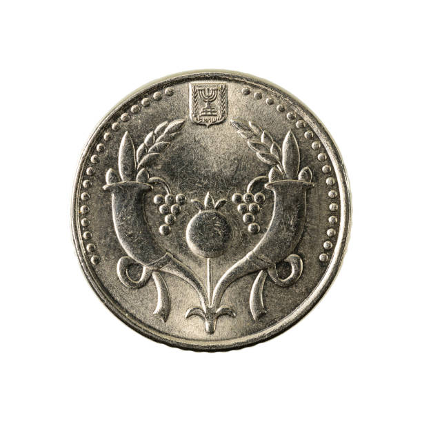 istock 2 israeli new shekel coin reverse isolated on white background 641113638