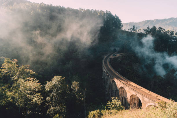 Nine Arch Bridge in Sri Lanka