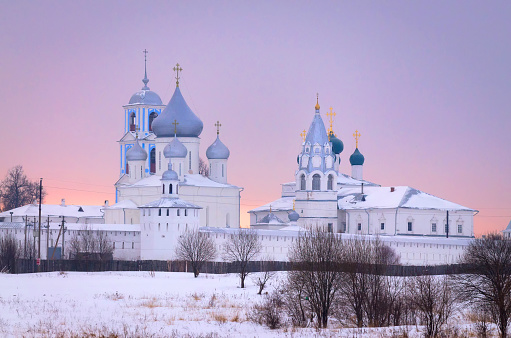 Ciudad de Pereslavl-Zalessky. Monasterio de Nikitsky. Uno de los más antiguos de Rusia photo