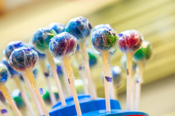 istock assortment of colorful Lollipops 641118424