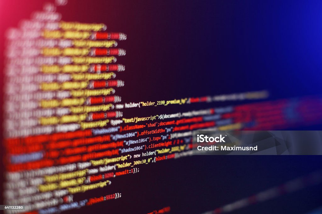 Html Web Design Code For Developers And Designers Stock Photo ...