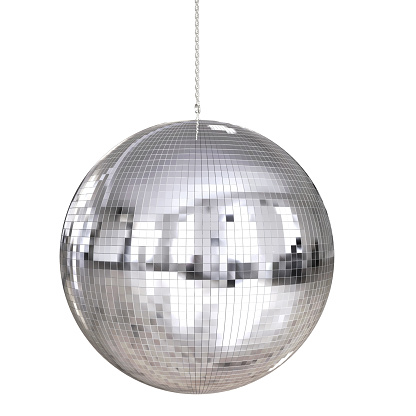3d rendering shiny disco ball or mirror ball