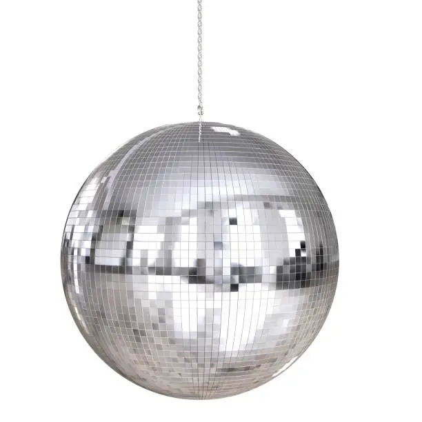 Photo of shiny disco ball