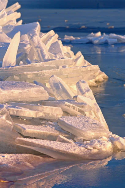 istock Many iceblocks on each other in Lake Balaton 641137276