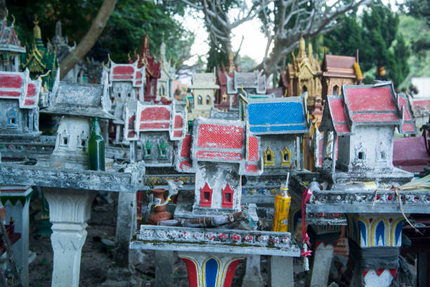 istock THAILAND LAMPANG MAE THA SPIRIT HOUSE 641143320