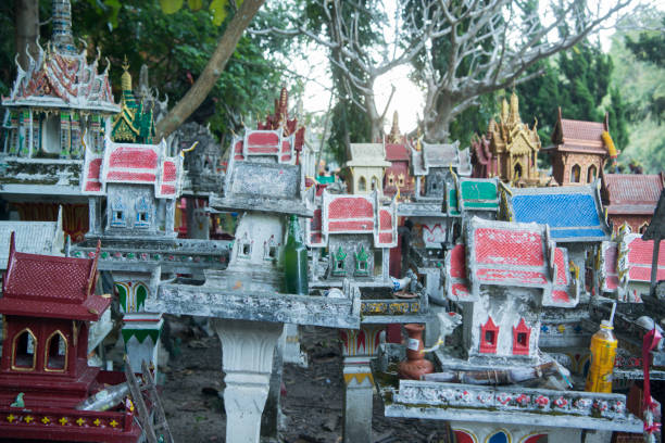 istock THAILAND LAMPANG MAE THA SPIRIT HOUSE 641143372