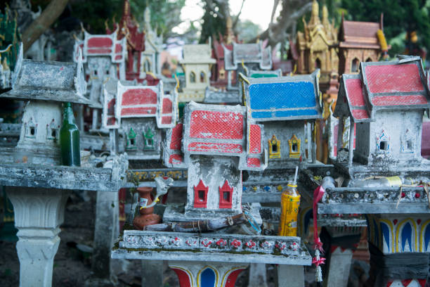 istock THAILAND LAMPANG MAE THA SPIRIT HOUSE 641143440