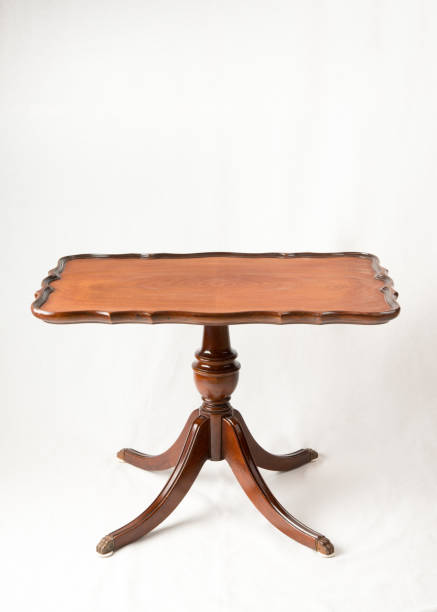 istock Antique Mahogany side table from the 1930 641148928