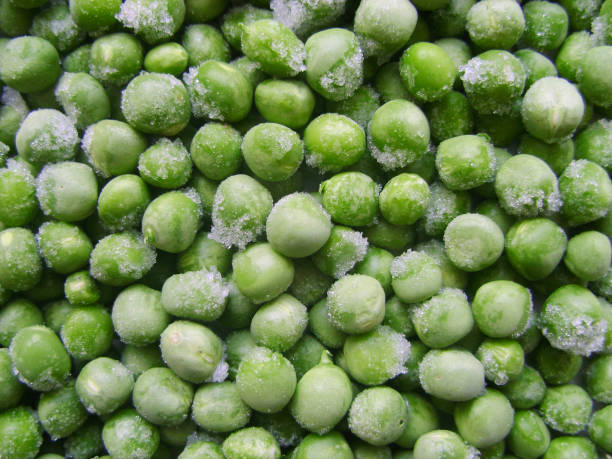Frozen peas. Peas green color food