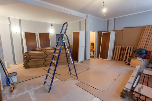 istock Interior of apartment  during on the renovation and construction 641150482