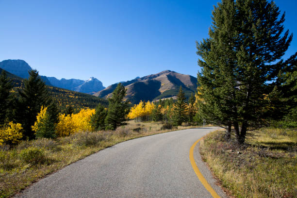 istock Rocky Mountain Country Lane 641157348
