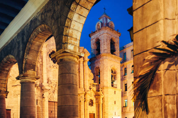 Havana's Cathedral Square, Cuba.