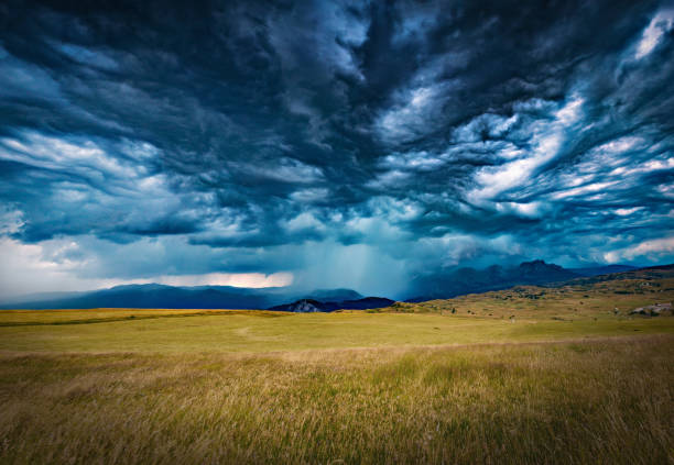 Dark Energy Over the Hill With Storm that is Coming