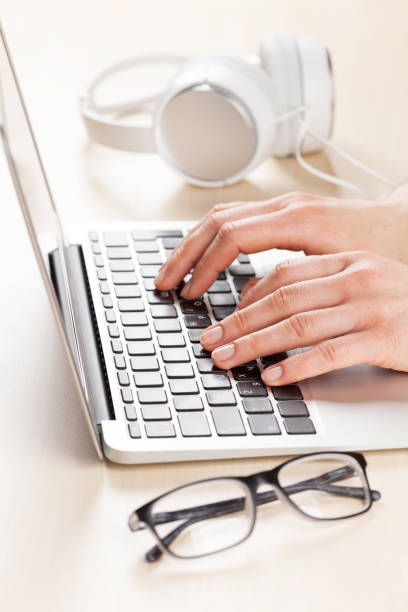 istock Woman working on laptop 641175724