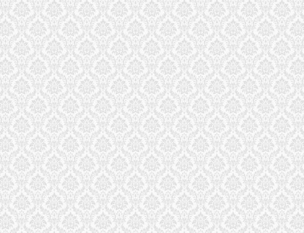 kuvapankkikuvitukset aiheesta valkoinen damaskikuvion tausta - tapestry
