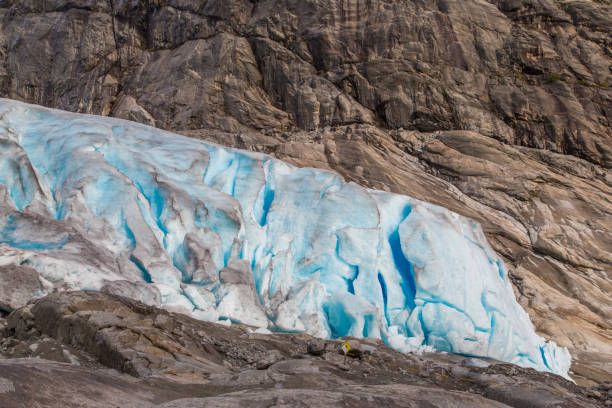 istock Ice front of glacier in Norway 641177728