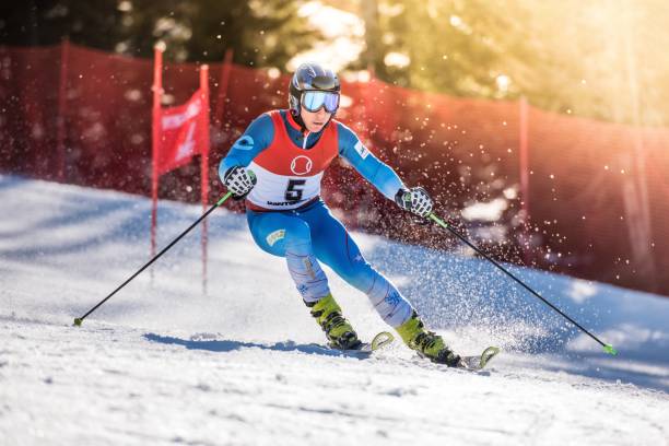 istock Alpine Skiing Giant Slalom 641178458