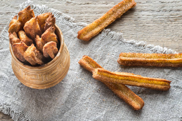 istock Churros - famous Spanish dessert 641185748