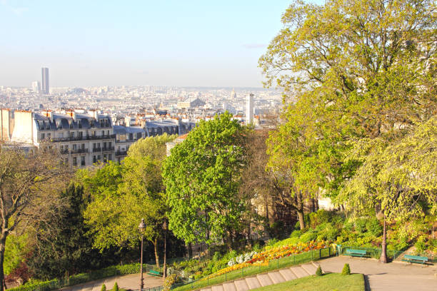 istock Panorama of Paris 641187730