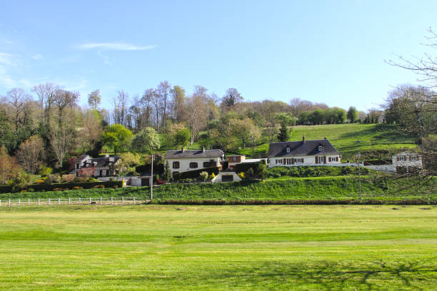 istock Idyllic houses in Normandy 641188212