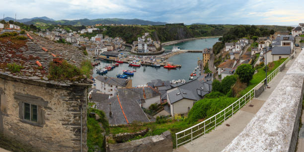 istock Luarca town cityscape, Spain. 641195856