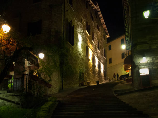 istock Evening pictures of Gubbio 641197498