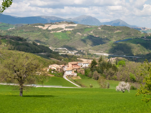 istock Panorama of the Apennine 641198088
