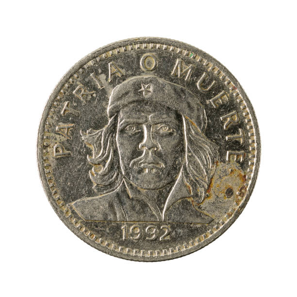 istock 3 cuban peso coin (1992) reverse isolated on white background 641202680