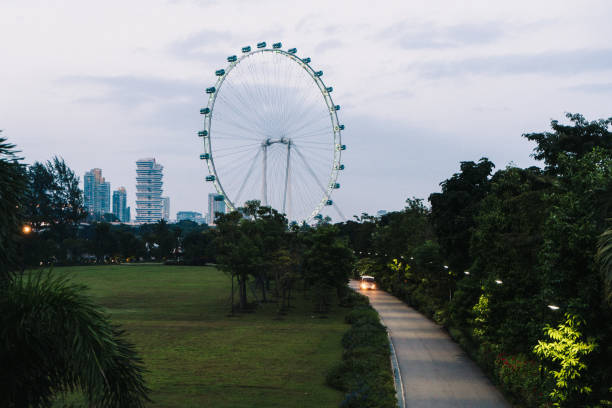 istock Ferris Wheel in Singapore 641205394