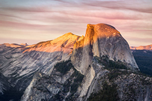 istock Yosemite National Park, Half Dome at Sunset from Glacier Point. 641205854