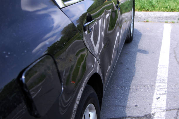 istock Car damaged in a collision 641212510