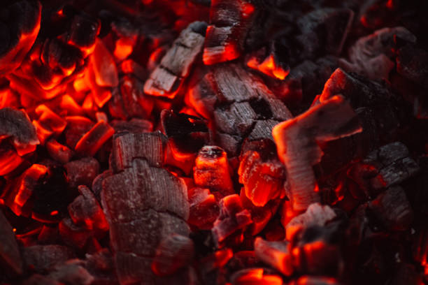 istock Close Up Of Campfire Flames 641215972