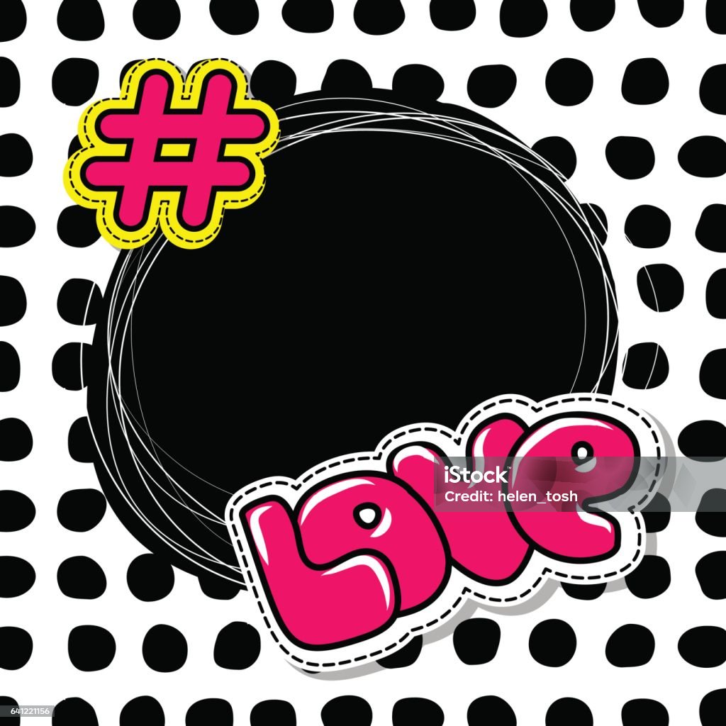 Moda 90 komik metin arka aşk yuvarlak - Royalty-free 1980-1989 Vector Art Moda 90 komik metin arka aşk yuvarlak - Royalty-free 1980-1989 Vector Art