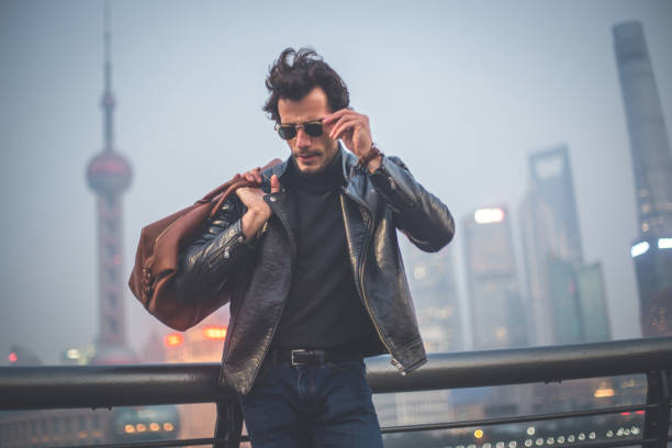 istock Cool and handsome traveler 641222804