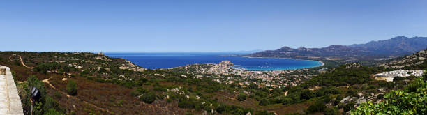 istock Panorama of Calvi bay 641225560