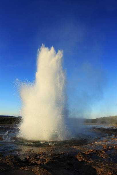 istock Strokkur Geyser Eruption, Iceland 641230994