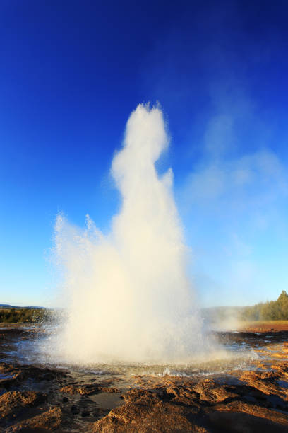 istock Strokkur Geyser Eruption, Iceland 641231068