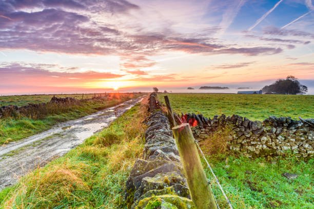 istock Picturesque scenery from the British countryside 641232628