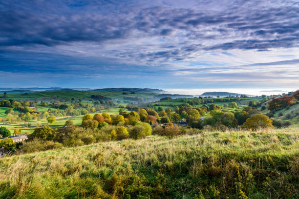 istock Picturesque scenery from the British countryside 641232646