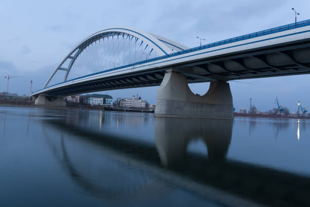 istock Apollo bridge in Bratislava, Slovakia. 641233068