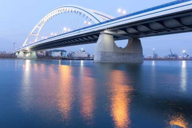 istock Apollo bridge in Bratislava, Slovakia. 641233200
