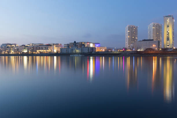 istock Riverside with Eurovea in Bratislava, Slovakia. 641233484